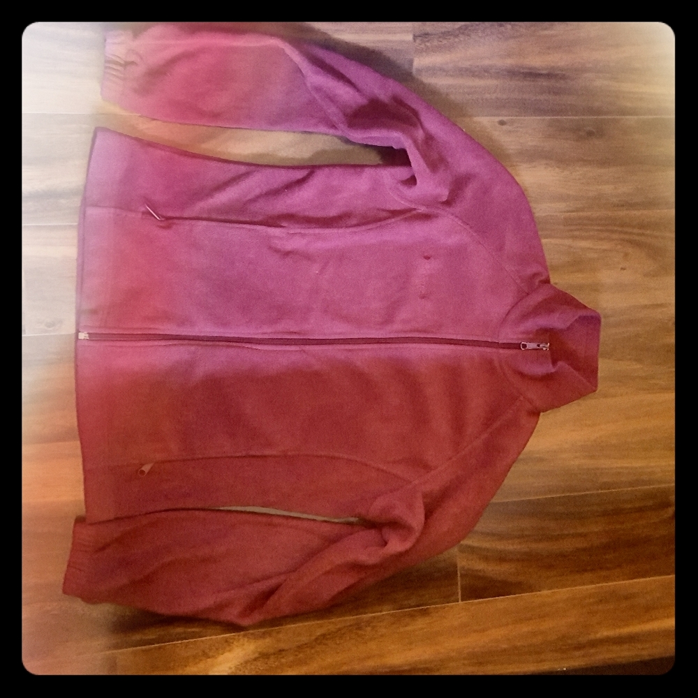 Fuschia Columbia Zip-up Fleece Jacket